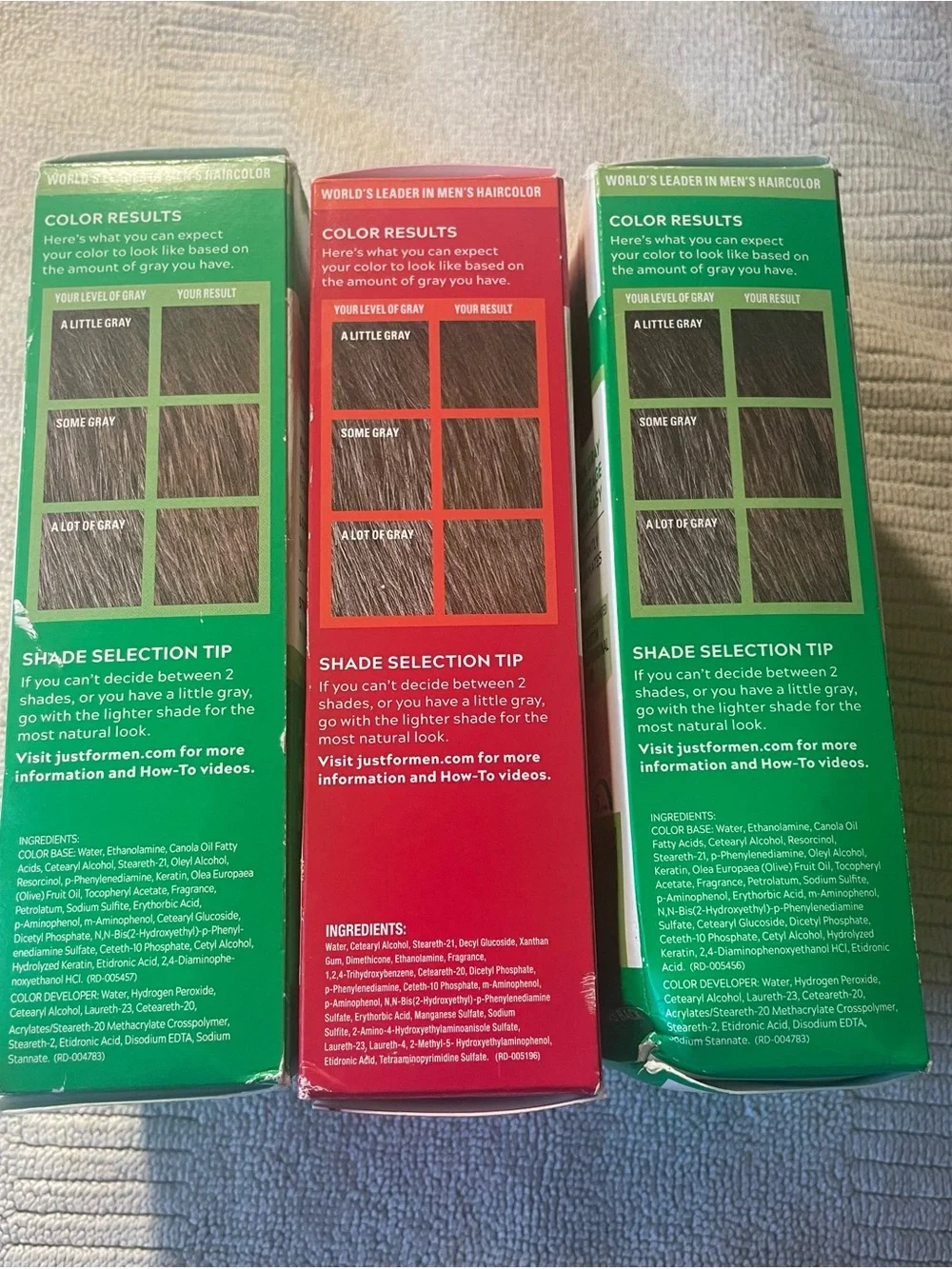 Just for men unopened boxes